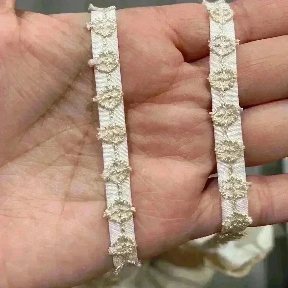 Aidan Mattox Champ Ivory Embroidered LaceTrumpet Maxi Wedding Dress  Size 2 - Picture 8 of 9